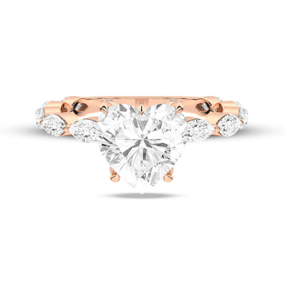 Rose Gold - Heart