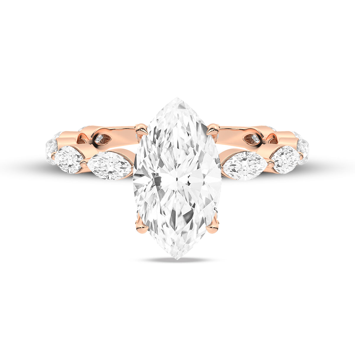 Rose Gold - Marquise
