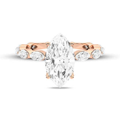 Rose Gold - Marquise