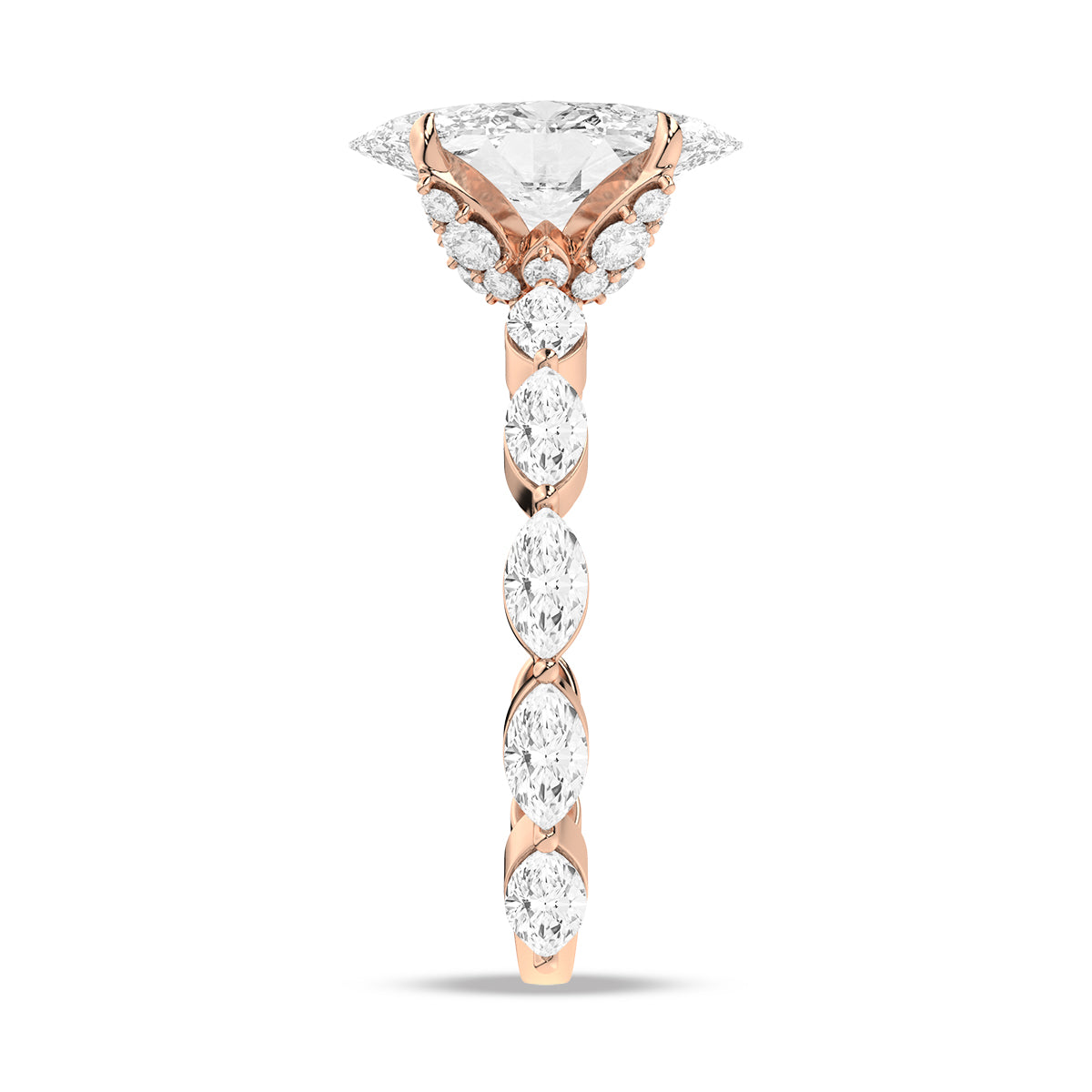 Rose Gold - Marquise