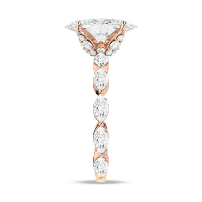 Rose Gold - Marquise