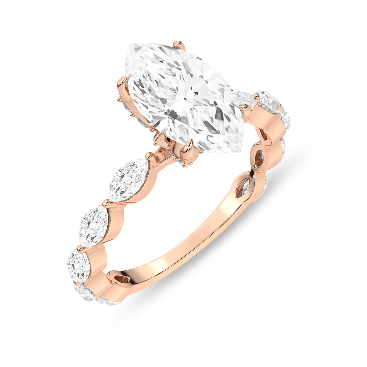 Rose Gold - Marquise