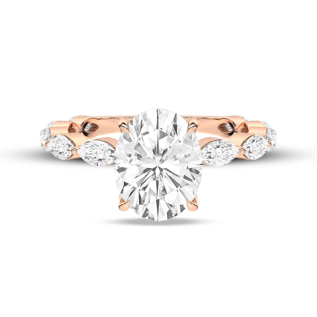 Rose Gold - Oval