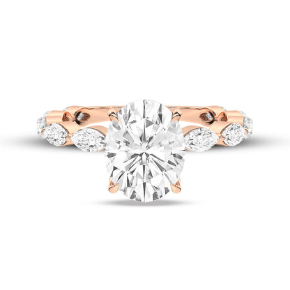 Rose Gold - Oval