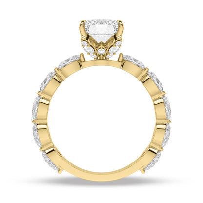 Yellow Gold - Emerald