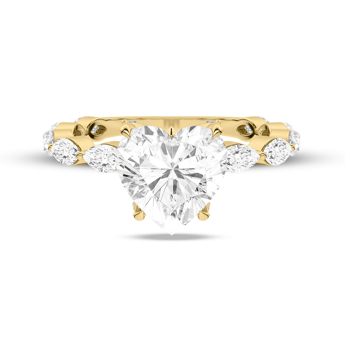 Yellow Gold - Heart
