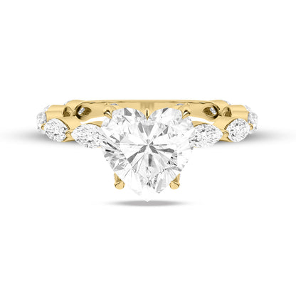 Yellow Gold - Heart