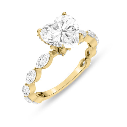 Yellow Gold - Heart