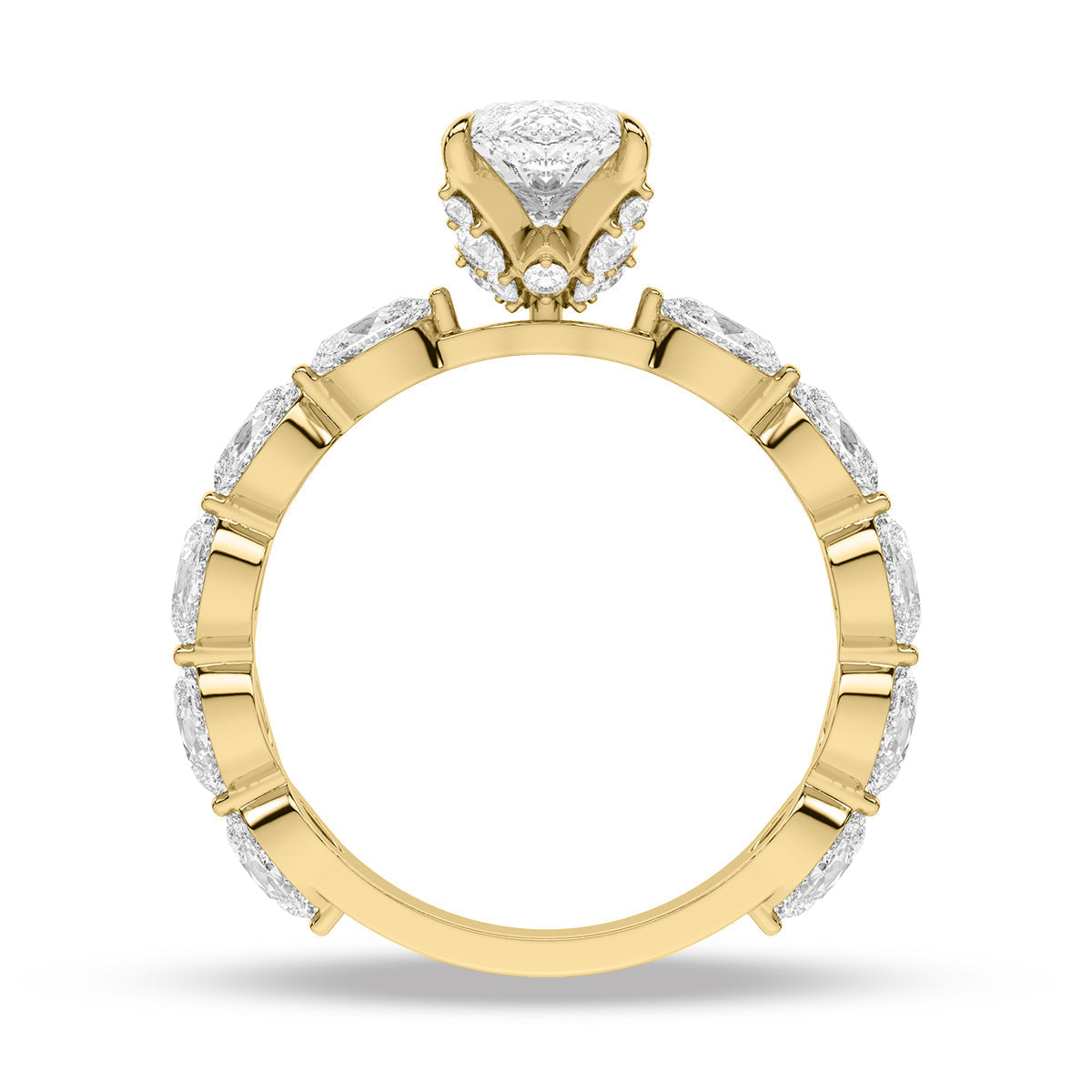 Yellow Gold - Marquise