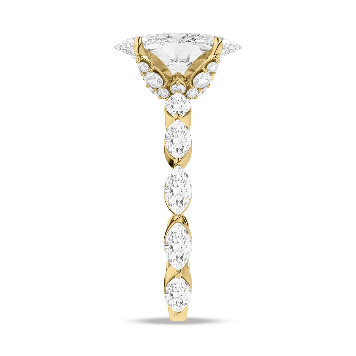 Yellow Gold - Marquise