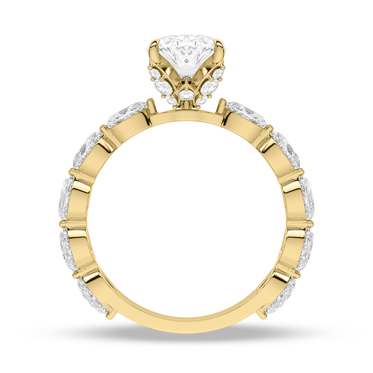 Yellow Gold - Oval