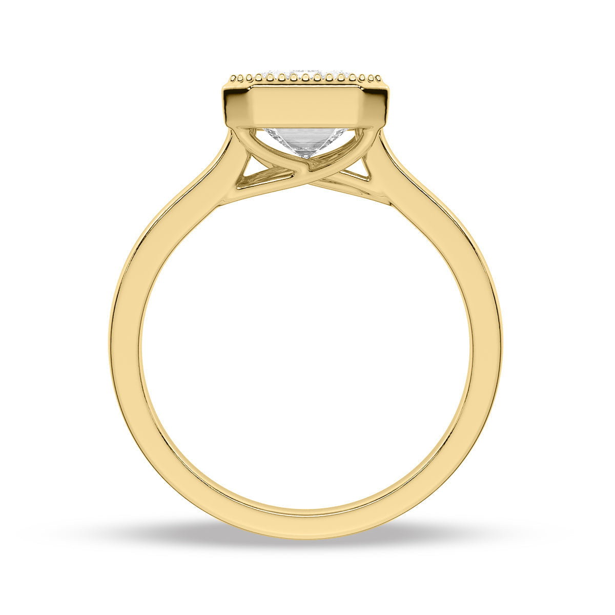 Yellow Gold - Emerald