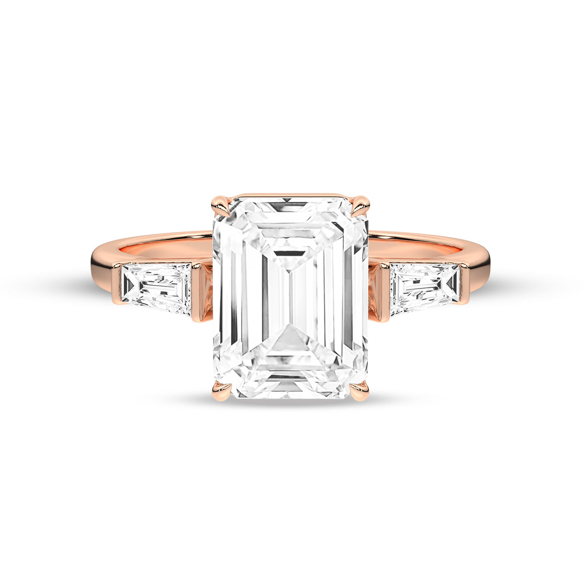Rose Gold - Emerald