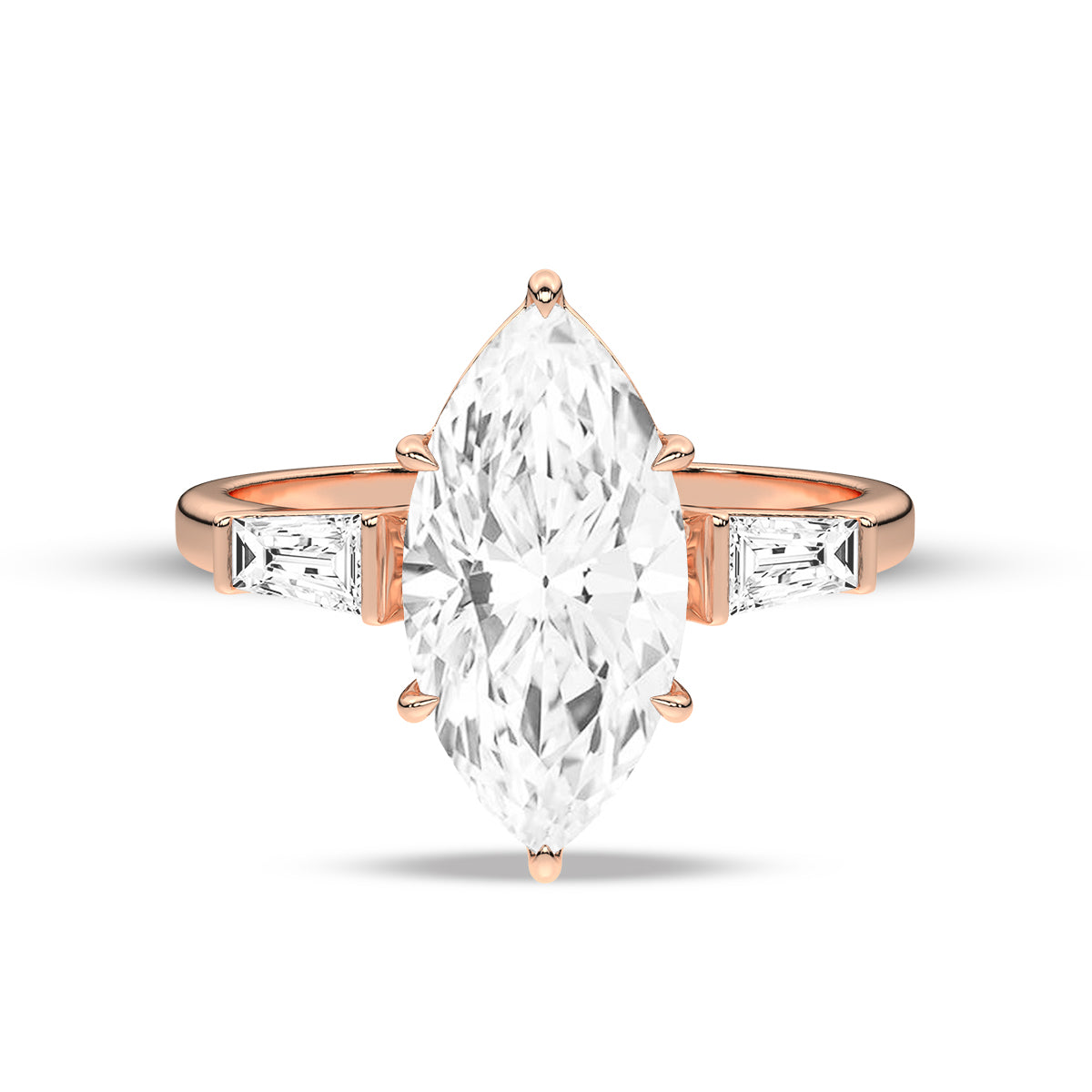 Rose Gold - Marquise