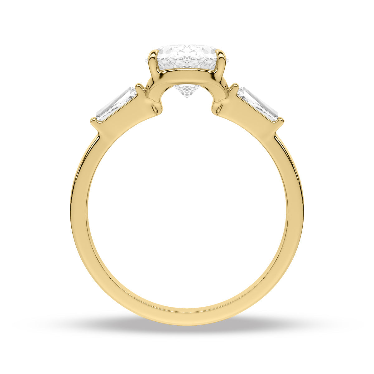 Yellow Gold - Oval