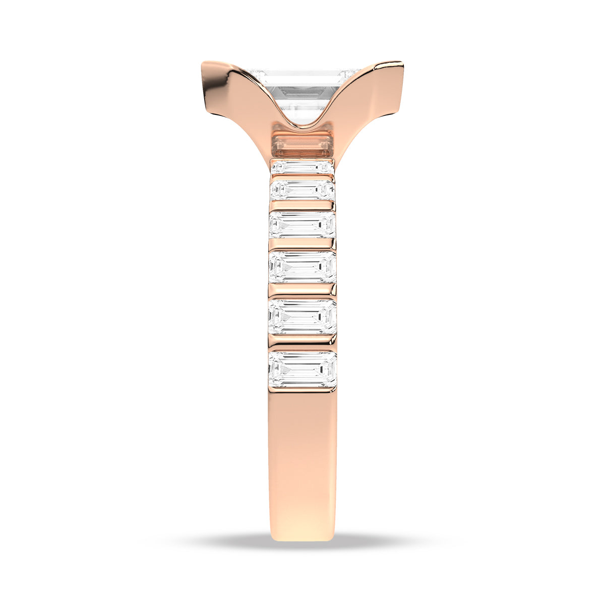 Rose Gold - Emerald