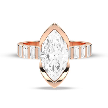 Rose Gold - Marquise