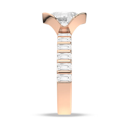 Rose Gold - Oval