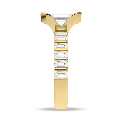 Yellow Gold - Emerald