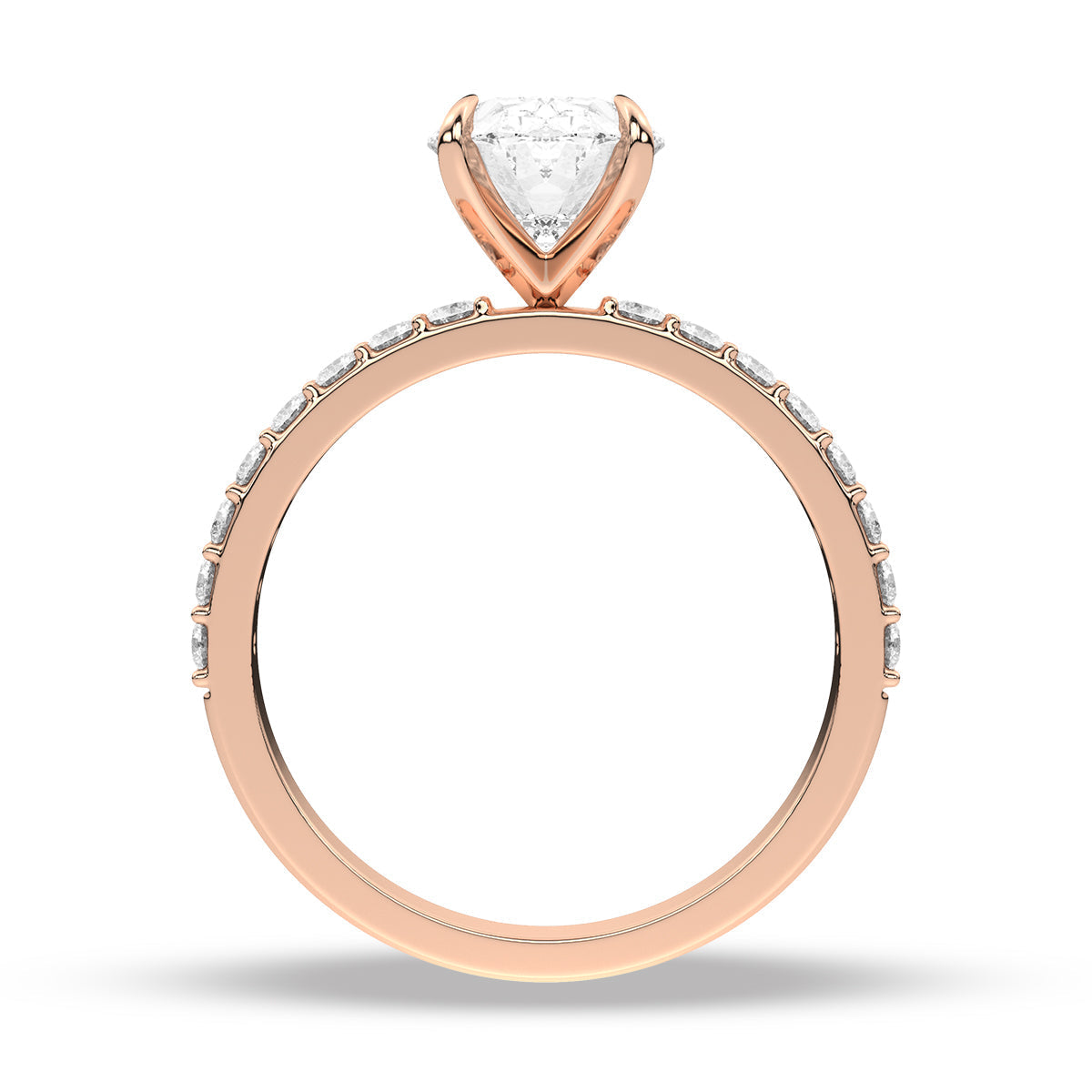 Rose Gold - Oval