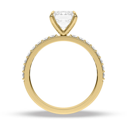 Yellow Gold - Emerald