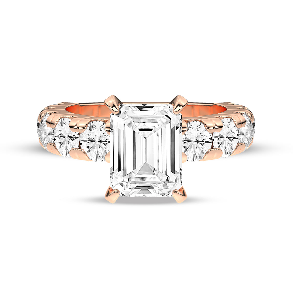 Rose Gold - Emerald