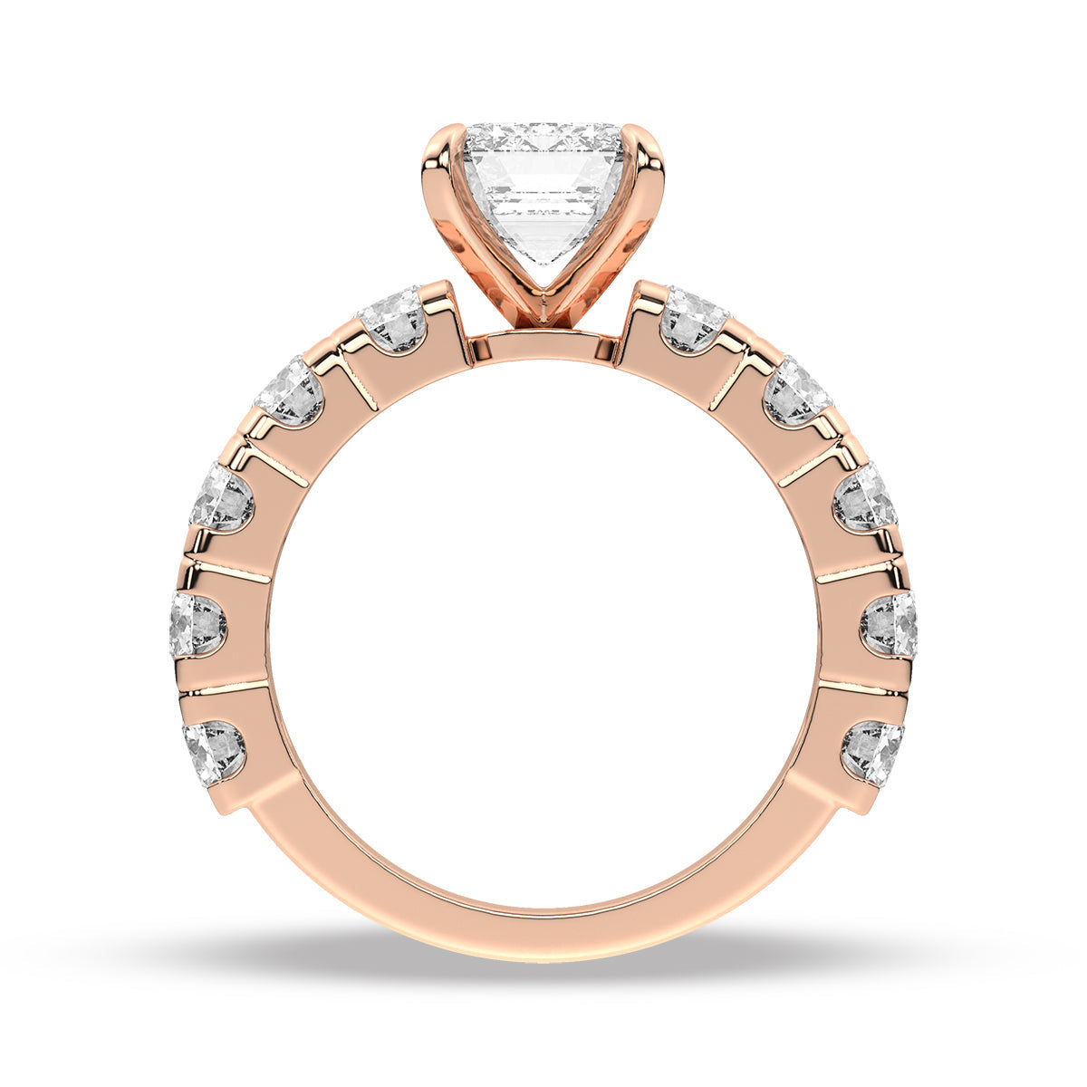 Rose Gold - Emerald