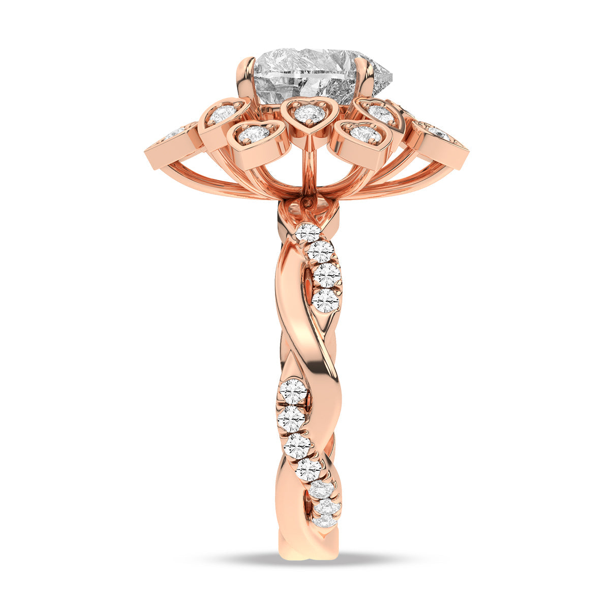 Rose Gold - Heart
