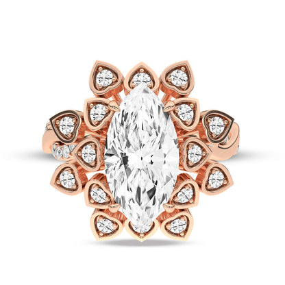 Rose Gold - Marquise