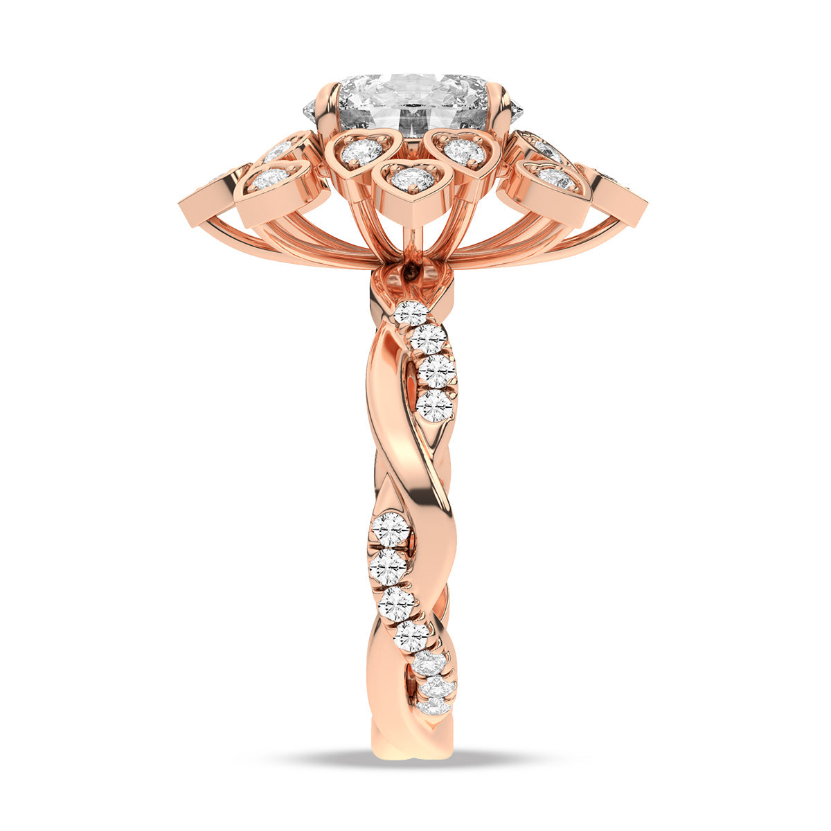 Rose Gold - Oval