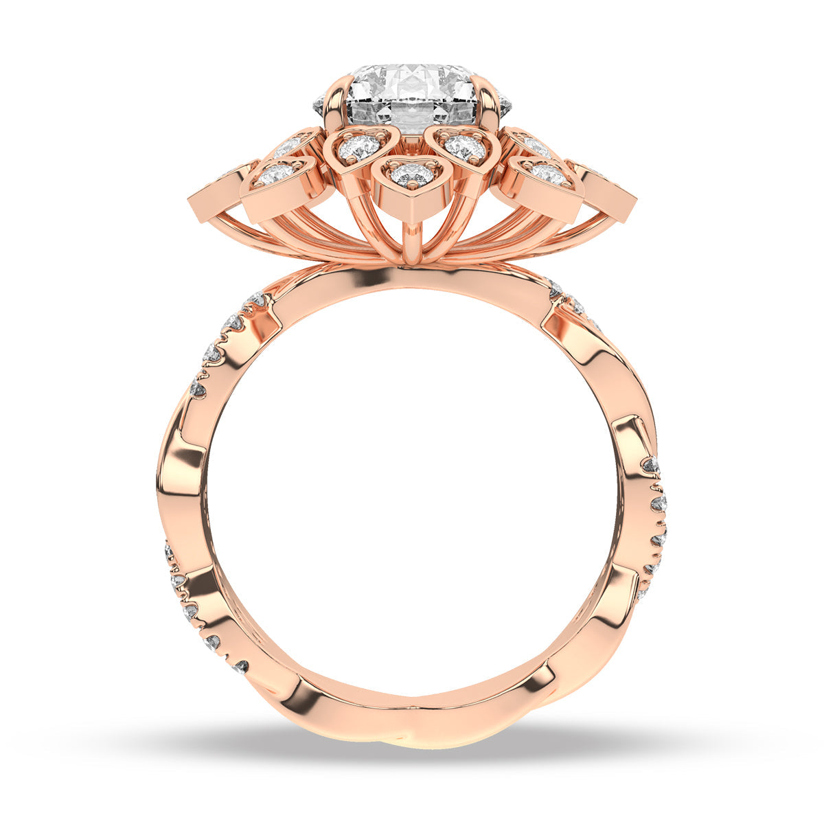 Rose Gold - Round