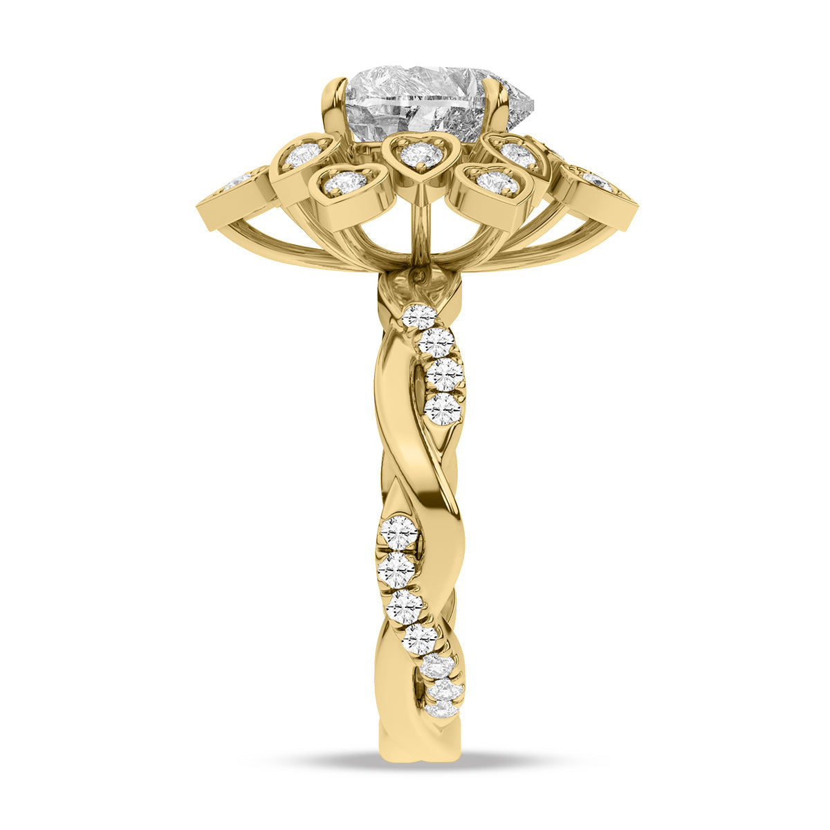 Yellow Gold - Heart