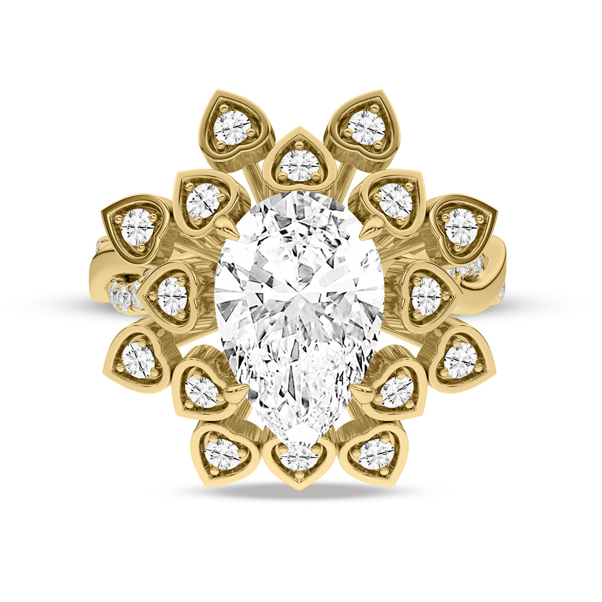 Yellow Gold - Pear