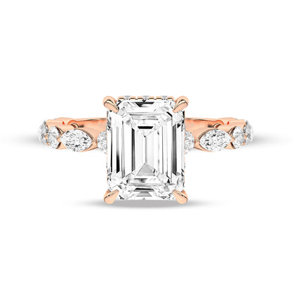 Rose Gold - Emerald
