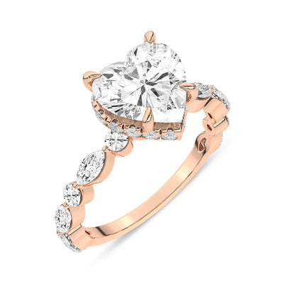 Rose Gold - Heart