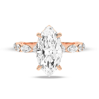 Rose Gold - Marquise