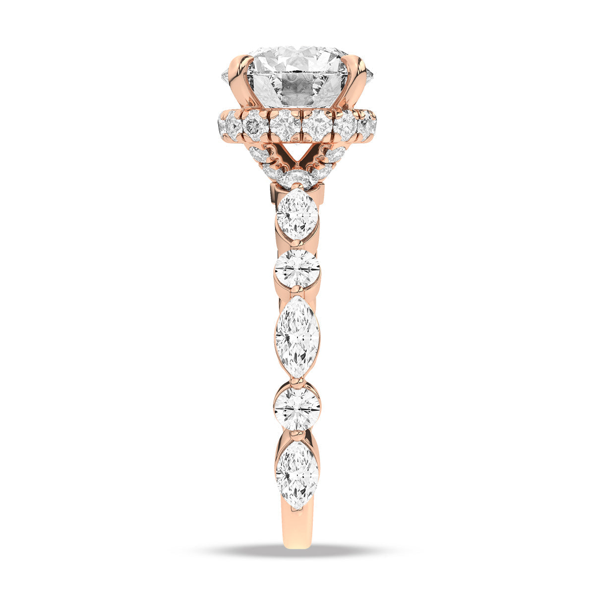 Rose Gold - Round