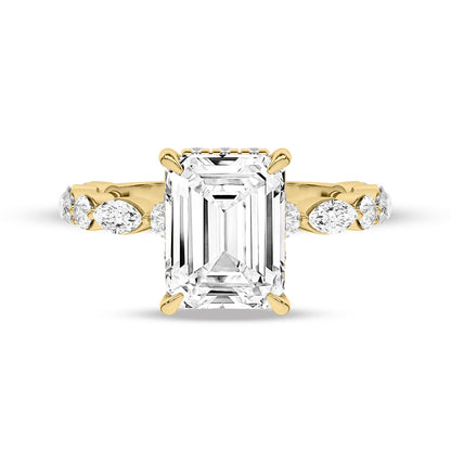 Yellow Gold - Emerald