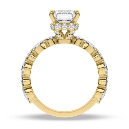 Yellow Gold - Emerald