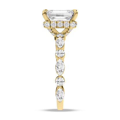 Yellow Gold - Emerald
