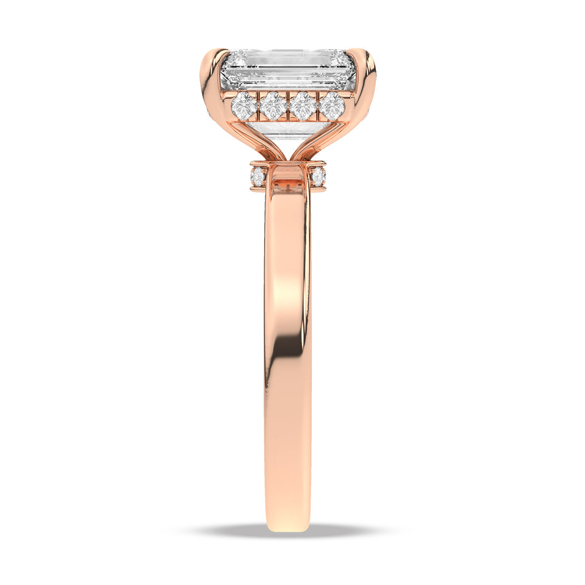 Rose Gold - Emerald