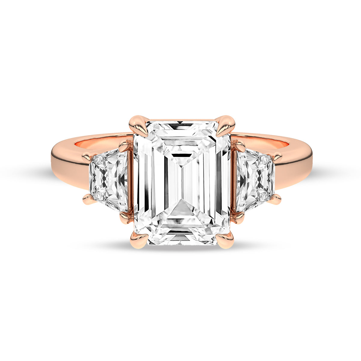 Rose Gold - Emerald