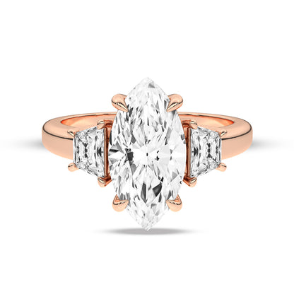 Rose Gold - Marquise
