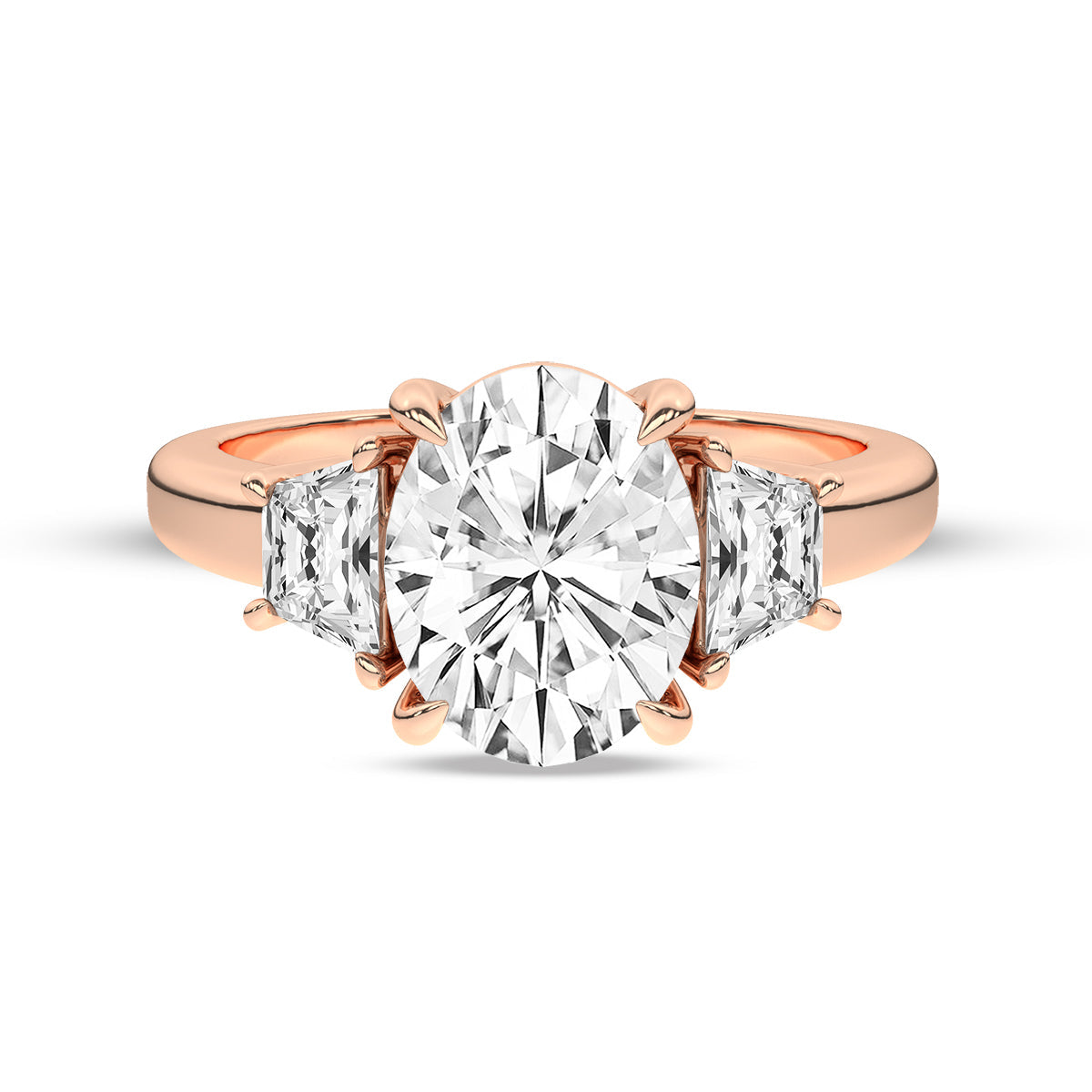 Rose Gold - Oval