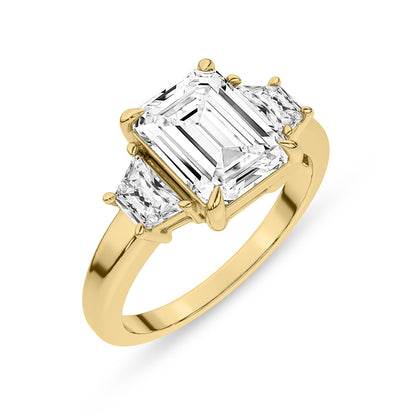 Yellow Gold - Emerald