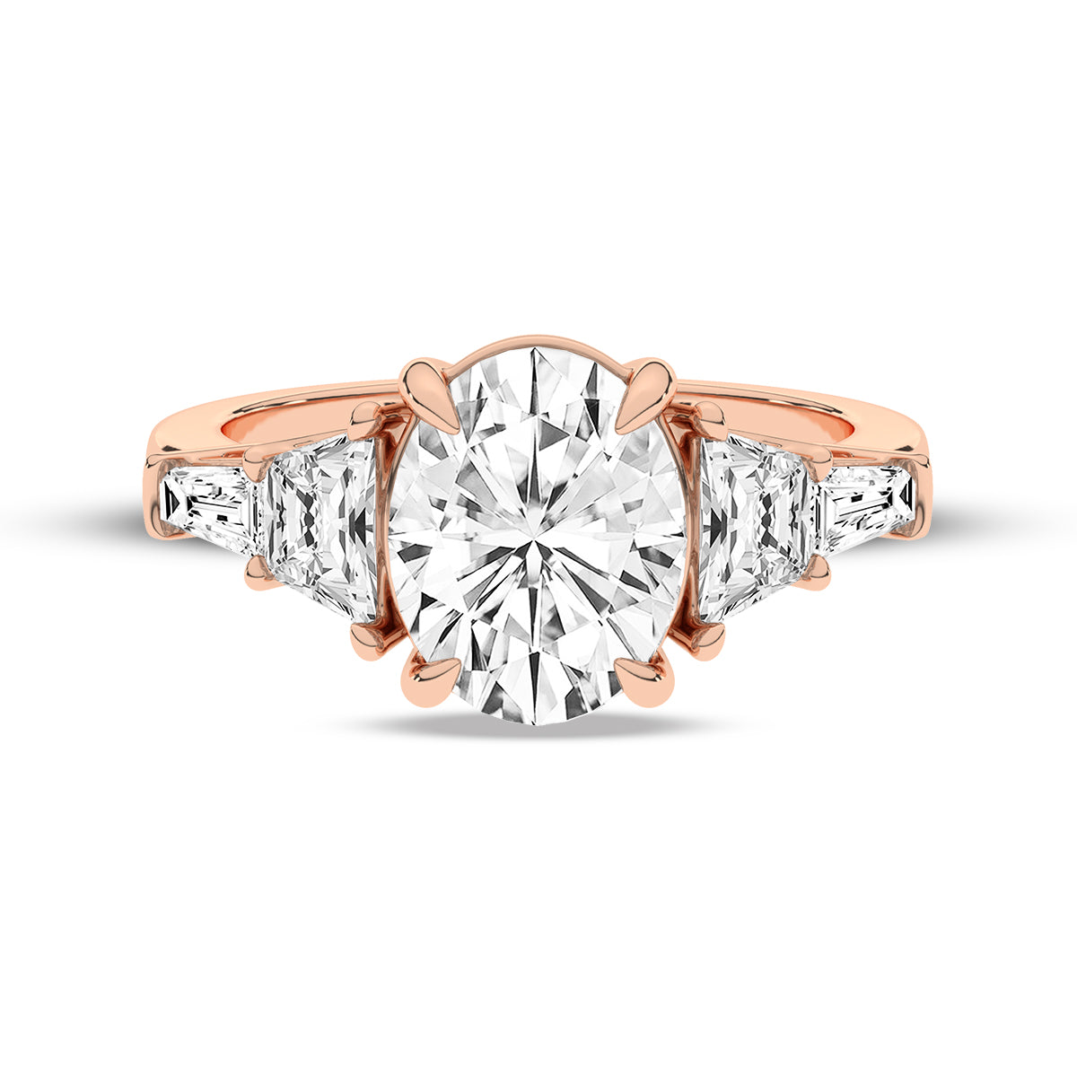 Rose Gold - Oval