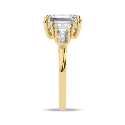 Yellow Gold - Emerald