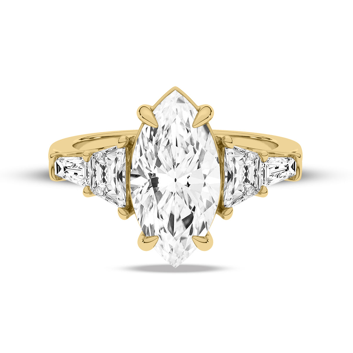 Yellow Gold - Marquise