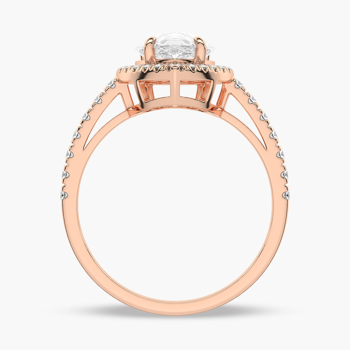 Rose Gold - Heart