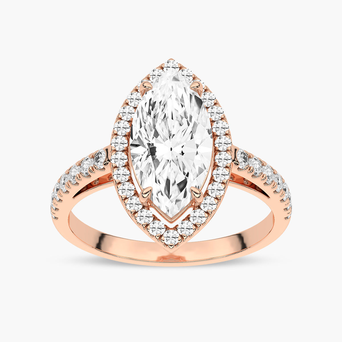 Rose Gold - Marquise
